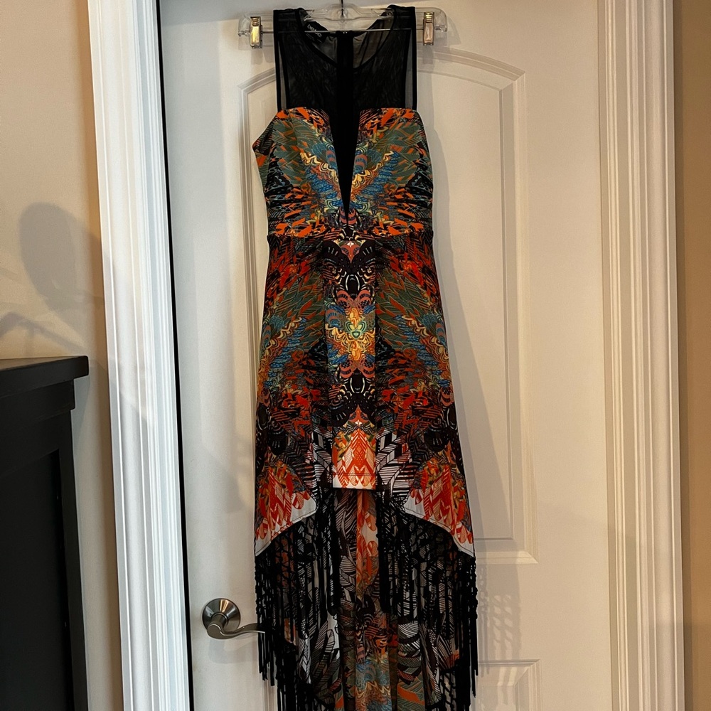 Bebe gorgeous multi- color XS dress.